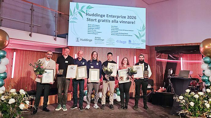 Årets vinnare på Huddinge Enterprize